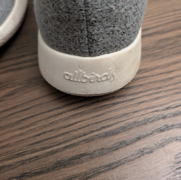 Allbirds Gray Wool Runner Shoes Size 6 - Picture 4 of 7
